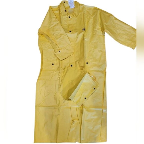 NWT MCR Safety Wizard Limited Flammability FR Rainwear Raincoat Men's Medium - Picture 4 of 4